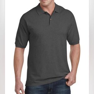 Men’s DXL Harbor Bay Granite Heather Polo Shirt size 3X